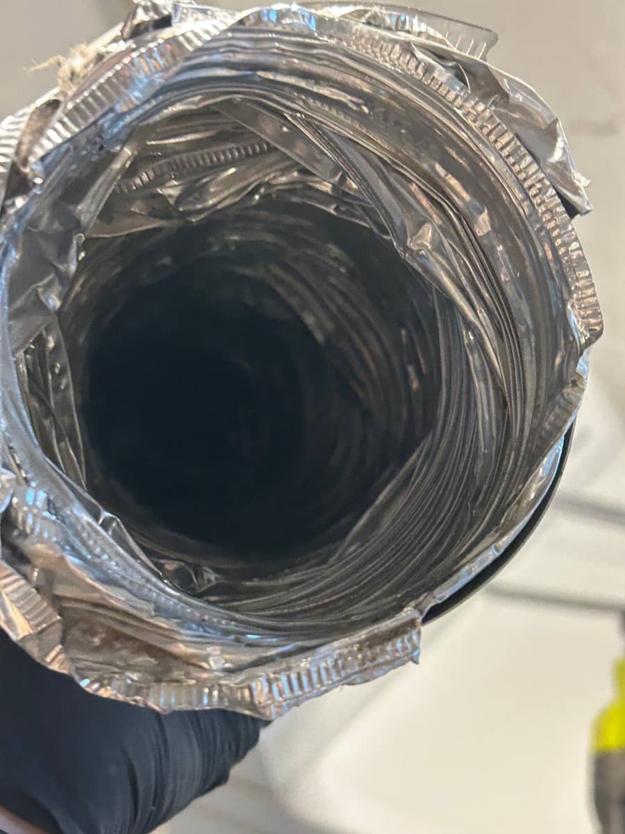 Clean dryer vent duct after lint removal Gresham — EVN Handyman