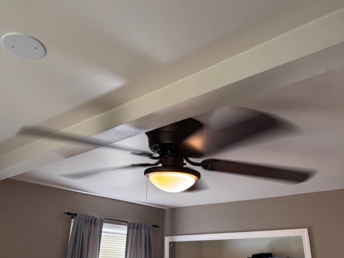 Ceiling fan installation Portland OR — EVN Handyman