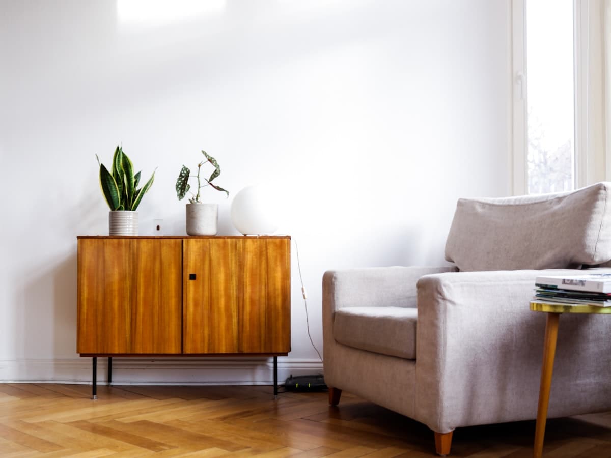 Floor refinishing before and after Portland — EVN Handyman