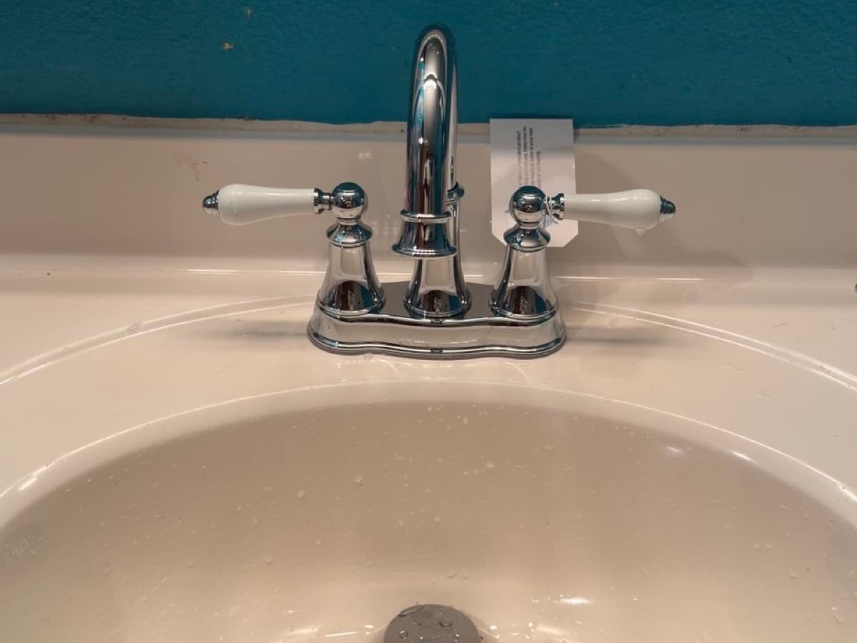 Bathroom sink faucet replacement Portland — EVN Handyman