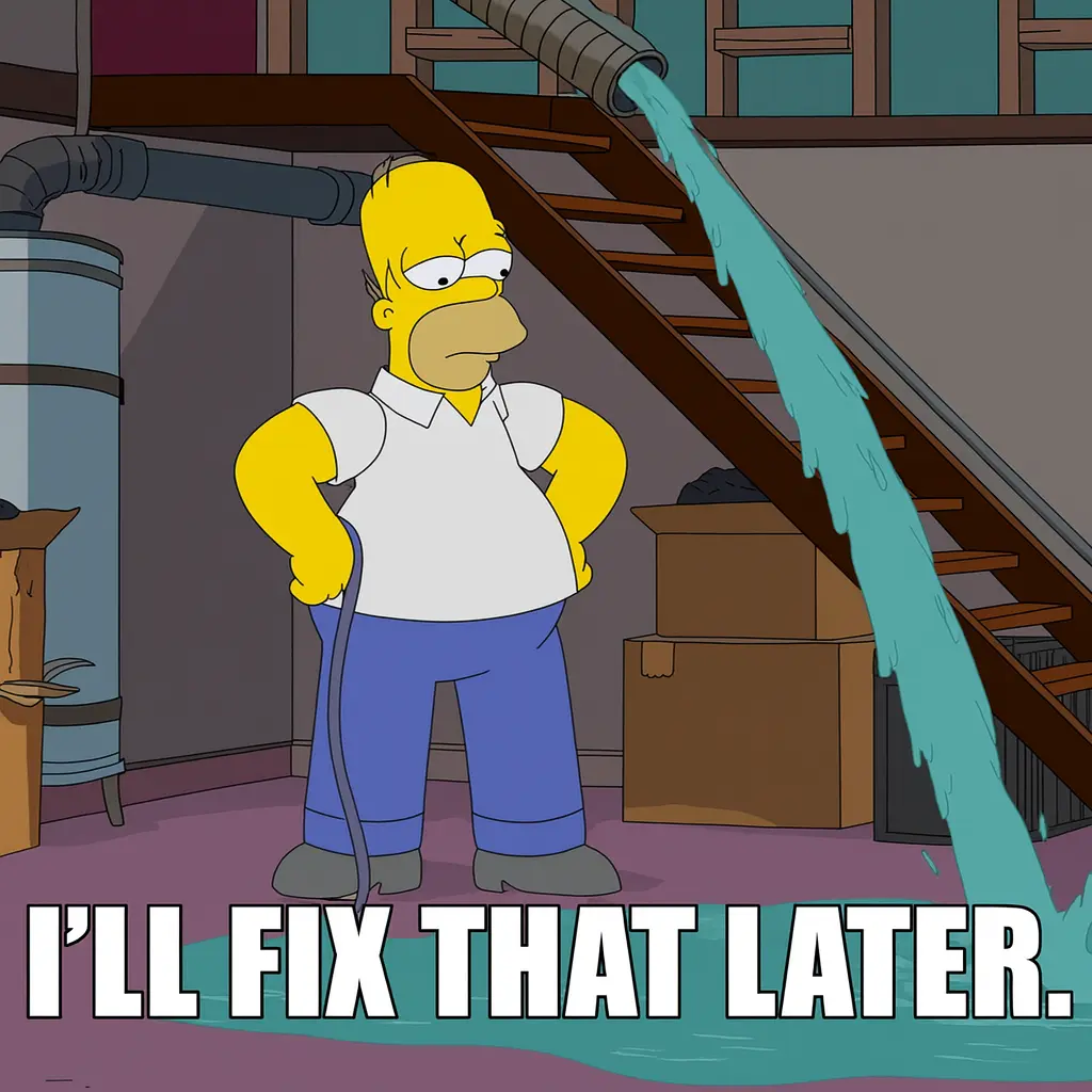 The “I’ll Fix It Later” List